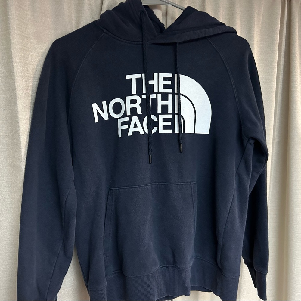 Dark blue used XS North Face womens hoodie